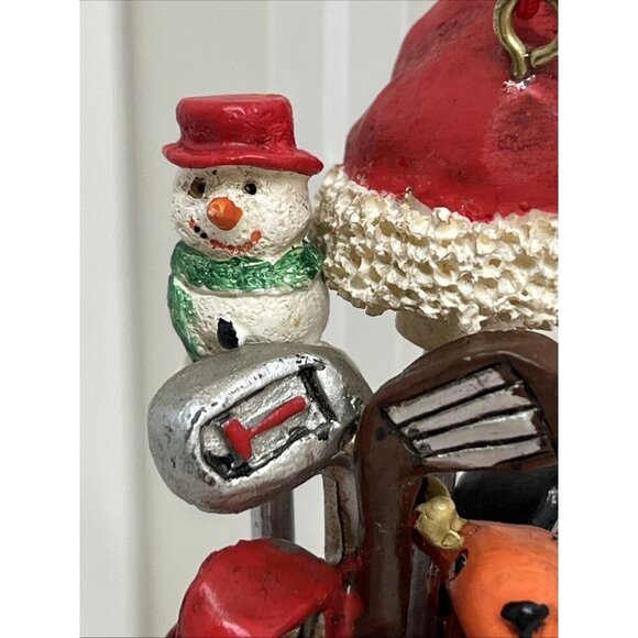 Golf Bag Christmas‎ Ornament Festive Resin Decor item #J6982 Kurt S. Adler - Picture 2 of 9